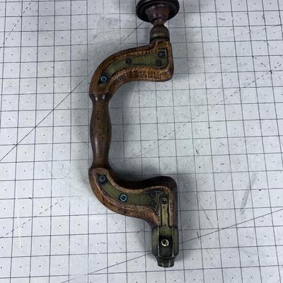 Antique Wood  Brace  (Drill) 