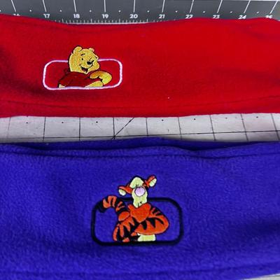 Fleece Head Bands (4) Cartoon Character-Tweety and Winnie the Pooh