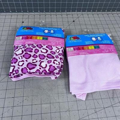 2 Thermos NEW sets Kids Girls Size 6 