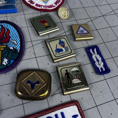 Scouting Lot: Patches, Merit Badges, Metals ETC.