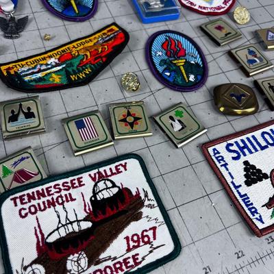 Scouting Lot: Patches, Merit Badges, Metals ETC.