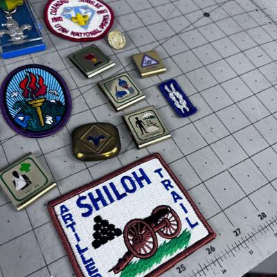 Scouting Lot: Patches, Merit Badges, Metals ETC.