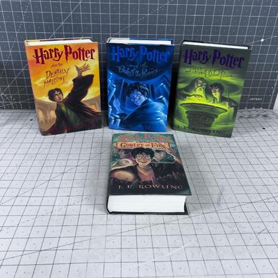 4 Harry Potters Appear to be First EDITIONS 