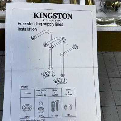 Kingston BRASS Supply Line, NEW 