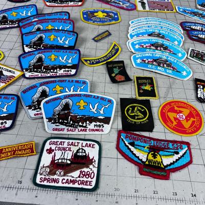 Large Lot of Scouting PATCHES 