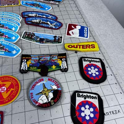 Large Lot of Scouting PATCHES 