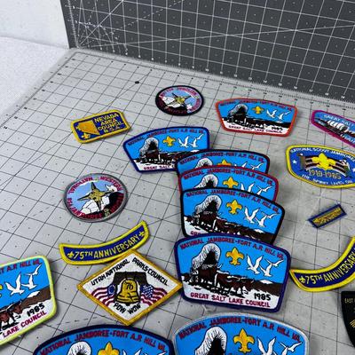 Large Lot of Scouting PATCHES 