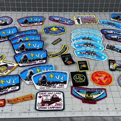 Large Lot of Scouting PATCHES 