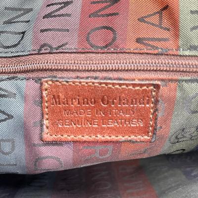 MARINO ORLANDI ~ Brown Leather Bag