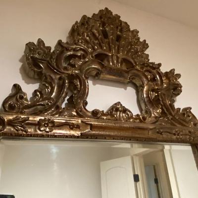 Gilded Wooden Framed Mirror