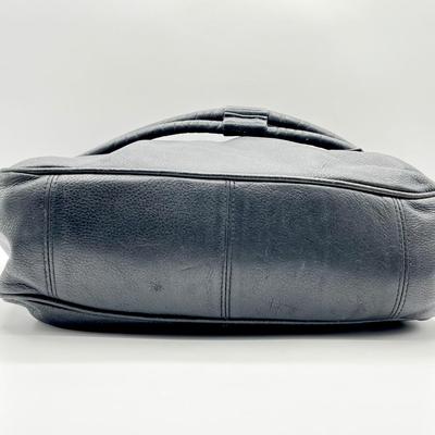 TIGNANELLO ~ Black Leather Shoulder Bag