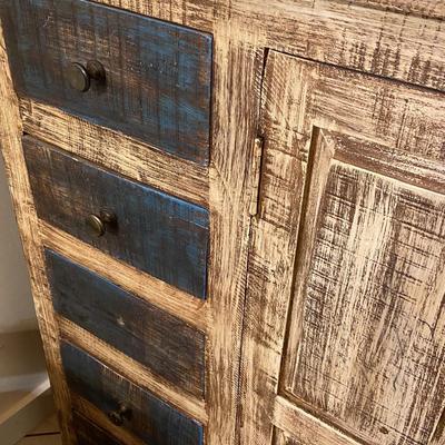 Vintage Refurbished Farmhouse Chest of Drawers