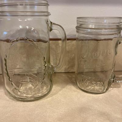 K27- Canning jar glasses
