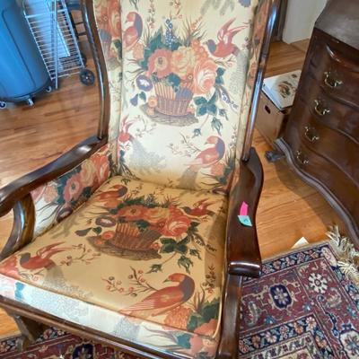 GORGEOUS Vintage Pine Rocking Chair