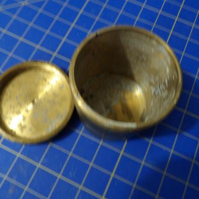 Brass Trench Art Container