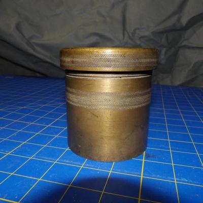 Brass Trench Art Container