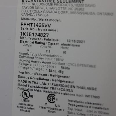 Frigidaire Fridge/Freezer