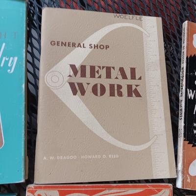 HOW TO BOOKS ON JEWELRY, WOODWORKING, METALWORK, LEATHERCRAFT AND COPPER EMBOSSING