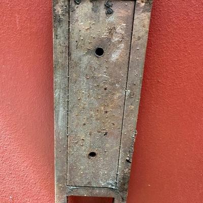 Outdoor Iron Sculpture
