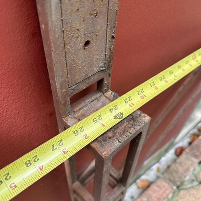 Outdoor Iron Sculpture