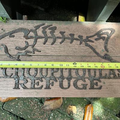 Outdoor Iron Fish Decor