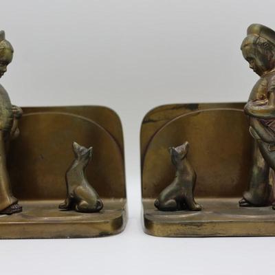 1920s Pair of Frankart Bookends