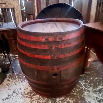 Vintage Wine Barrel