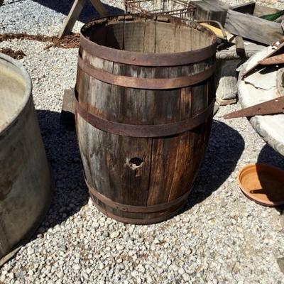 Vintage Wine Barrel