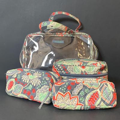 LOT 9: Vera Bradley Travel Collection & Haning Cosmetic Bag
