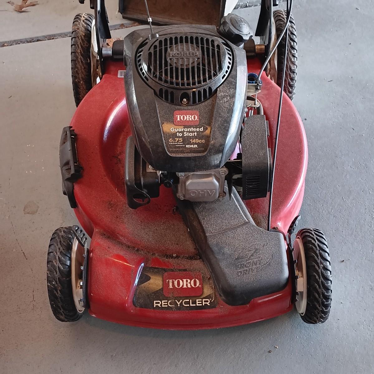 Lot 33 Kohler Ph Xt675 2034 Toro Recycler Lawn Mower 149cc 675ft Lbs