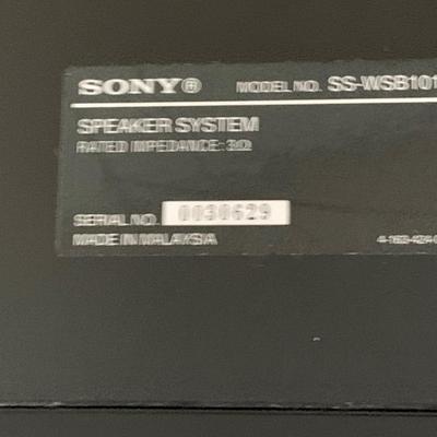 LOT:56: Sony 5.1 Home Theater Surround Sound System and Blu Ray Player