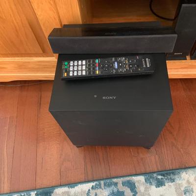 LOT:56: Sony 5.1 Home Theater Surround Sound System and Blu Ray Player