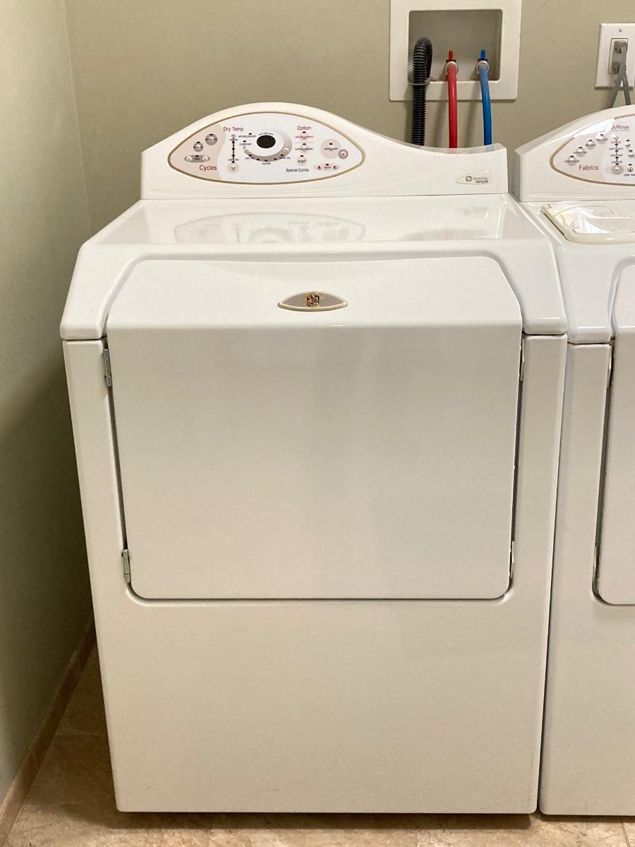 LOT 92 Maytag Neptune Clothes Dryer Equipped for Natural Gas Model