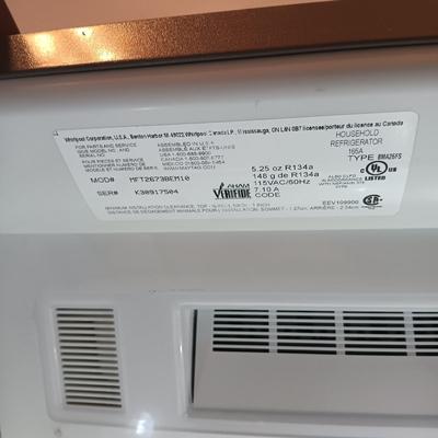 LOT 146: Maytag French Door Stainless Steel Refrigerator 26 Cu Ft MFT2673BEM10