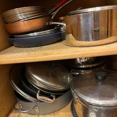 K57 misc pots and pans