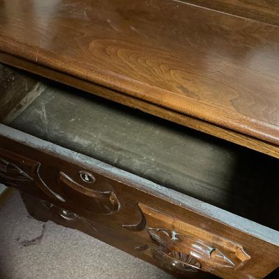 M10- Antique 3 drawer chest