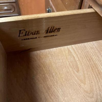 M8- Vintage Ethan Allen 5 drawer chest