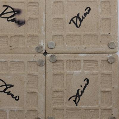 SIGNED Water Meter Coasters - Set of Four (4)