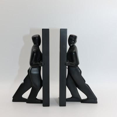 Chris Collicott Bookends, Art Deco Style
