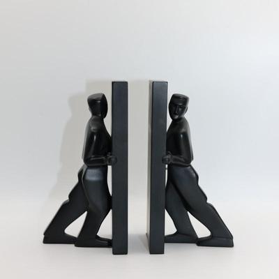 Chris Collicott Bookends, Art Deco Style