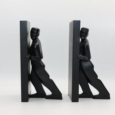 Chris Collicott Bookends, Art Deco Style