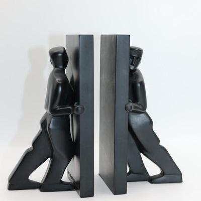 Chris Collicott Bookends, Art Deco Style