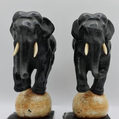 Armor Bronze - Pair of Painted Cast Bookends