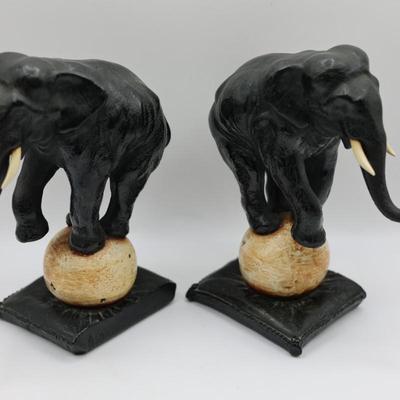 Armor Bronze - Pair of Painted Cast Bookends