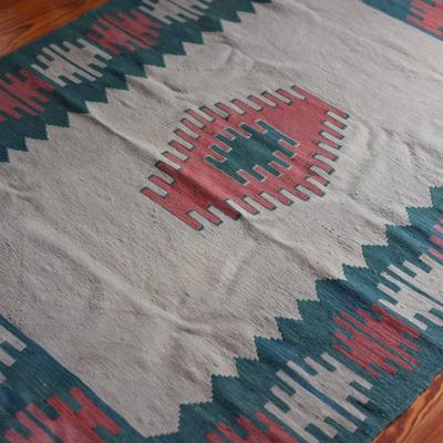 5’ x 3’ Hand-Woven Rug