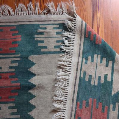 5’ x 3’ Hand-Woven Rug