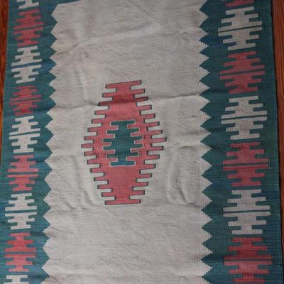 5’ x 3’ Hand-Woven Rug