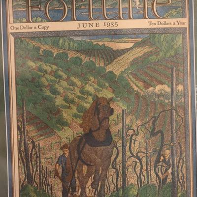 Sealed and Matted - Fortune Magazine Print, 1935