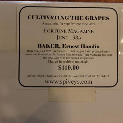Sealed and Matted - Fortune Magazine Print, 1935