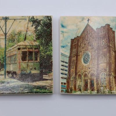 New Orleans Themed Coasters (6)